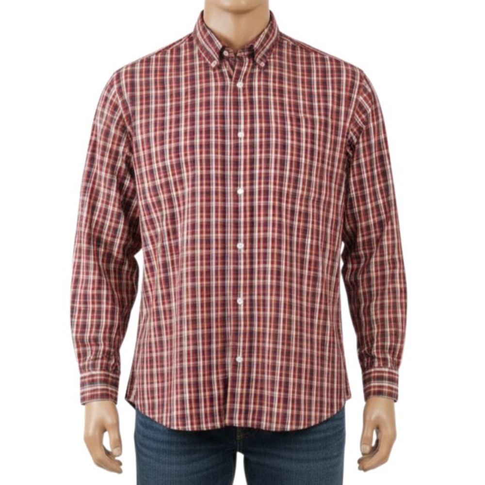 Duluth Trading Co Mens 2XL Plaid Shirt MagnaReady Adaptable Workwear Tech NWOT